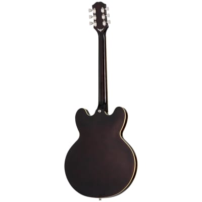 Epiphone Jim James ES-335 '70s Electric Guitar (with Case), Walnut image 6