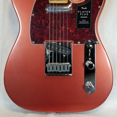 Fender Player Plus Telecaster, Maple Fingerboard, Aged Candy Apple Red W/Deluxe Gig Bag image 1