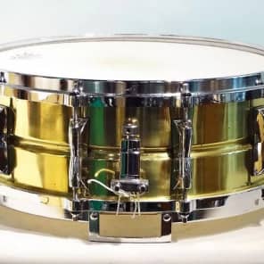 Yamaha SD-4103 14x3.5 Brass Piccolo Snare Drum with Die Cast Hoops
