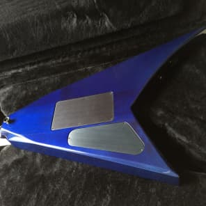 Jackson USA Custom Shop Rear Loaded Randy Rhoads  Transparent Blue image 8