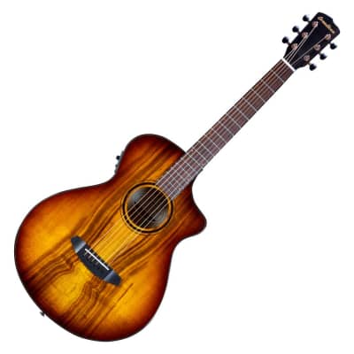 Breedlove Pursuit Exotic S Concertina CE Tiger's Eye All Myrtlewood Acoustic Electric Guitar image 2