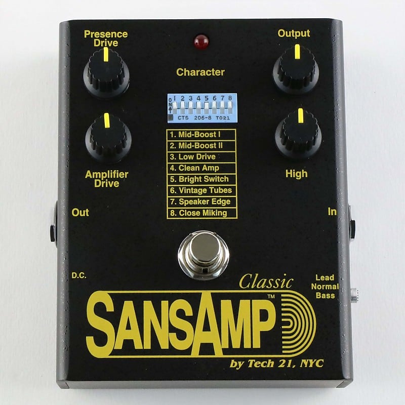 TECH 21 NYC SANSAMP CLASSIC