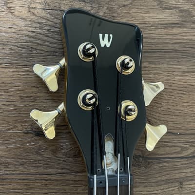Warwick Pro Series Star Bass, Metallic Gold, 2012, with Gig Bag image 14