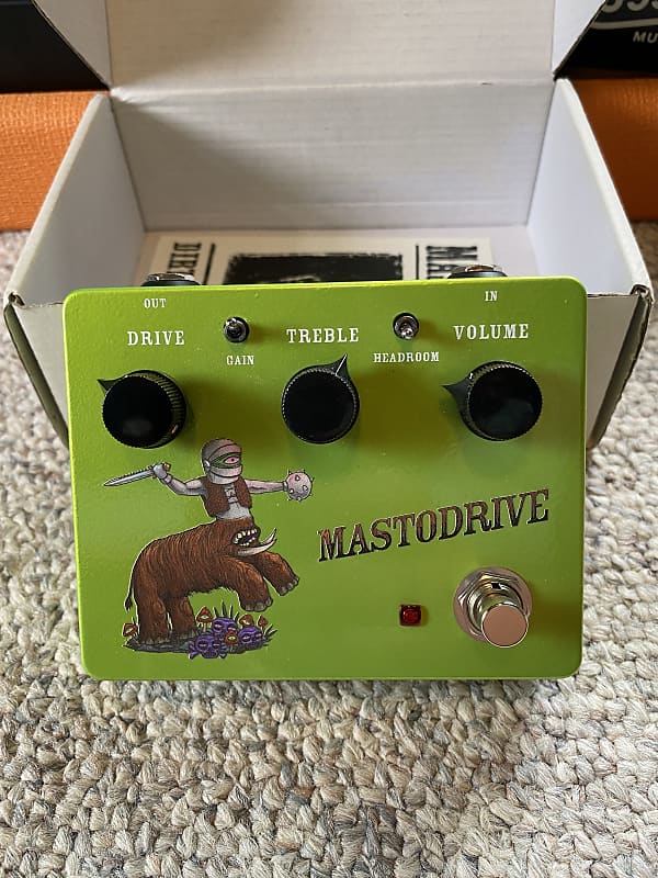 Dirty B Hinds Mastodrive 2021 - Vomit Green | Reverb