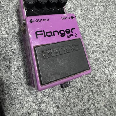 Boss BF-2 Flanger 1984-1990 (Green Label) Made In Japan | Reverb