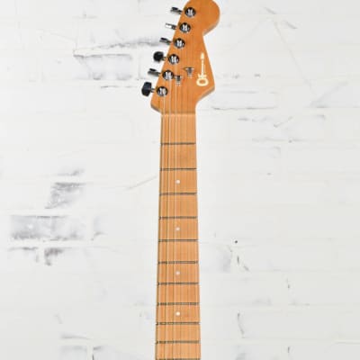 Used Charvel Pro Mod DK24 HH 2PT CM Electric Guitar Satin Burgundy Mist image 5