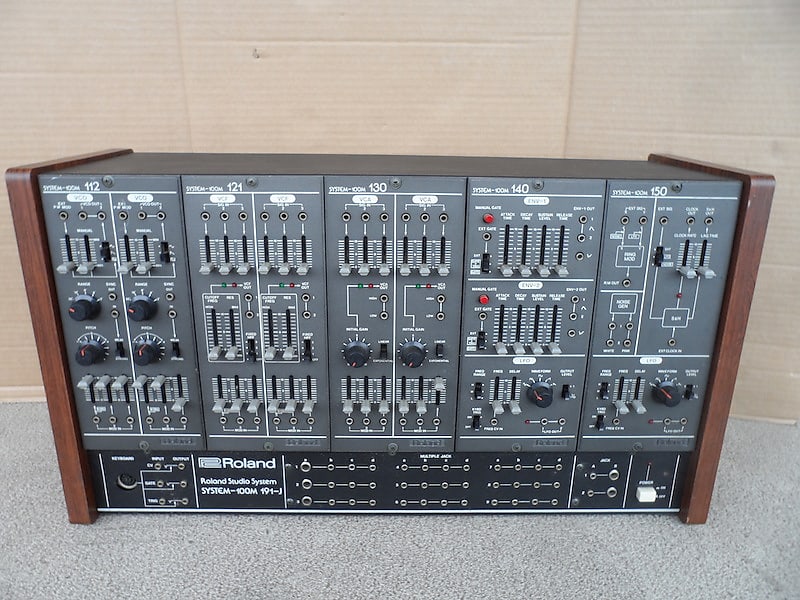 Roland System-100M vintage modular synth image 1