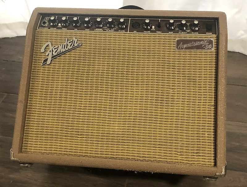 Fender Acoustasonic 30 DSP 2-Channel 30-Watt 1x8" Acoustic Guitar Amp with Onboard Effects image 1