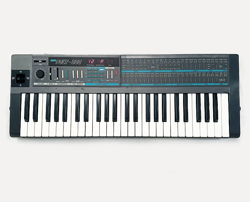KORG POLY-800 Vintage Analog Synthesizer Made in JAPAN - 1984. Sounds Perfect ! image 1