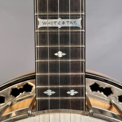 Stelling Whitestar 5-String Banjo 1980 Natural image 9