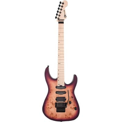 Charvel Pro-Mod DK24 HSS FR M Poplar Electric Guitar Purple Sunset image 3