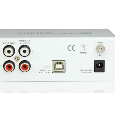 NOWSONIC Phonix 2 Channel USB Phono Preamplifier / Audiointerface image 2