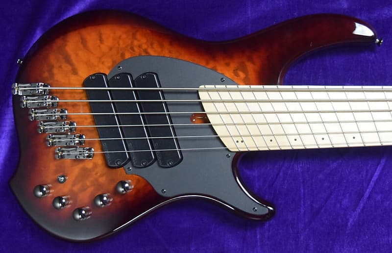 Dingwall Combustion 6 String (3 Pickup), Vintage Burst with Maple *In Stock! image 1