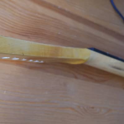 Warmoth Charvel Jackson Reverse Neck R4 Floyd Rose Wolfgang Profile Quilt Maple Headstock! image 12
