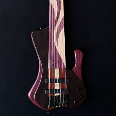 MG bass New Extreman Fretless 7 strings Custom image 3