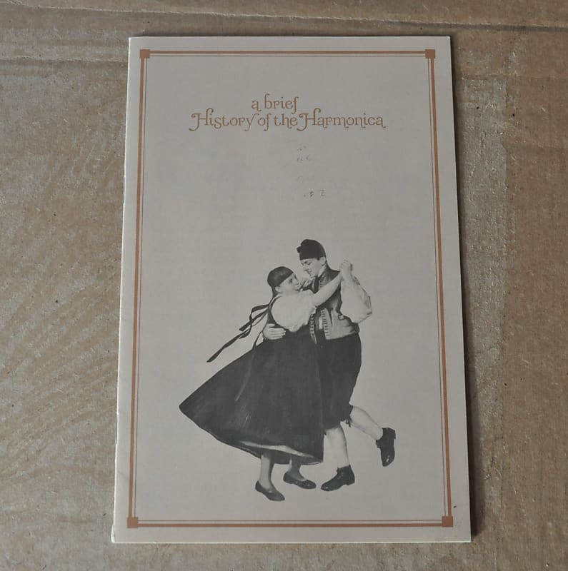 Hohner 'A brief history of the harmonica' vintage catalog Reverb