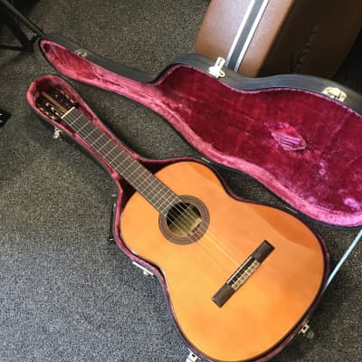 Federico Garcia 1901 classical guitar made in Spain 1967 in excellent condition with original vintage hard case with key . image 1