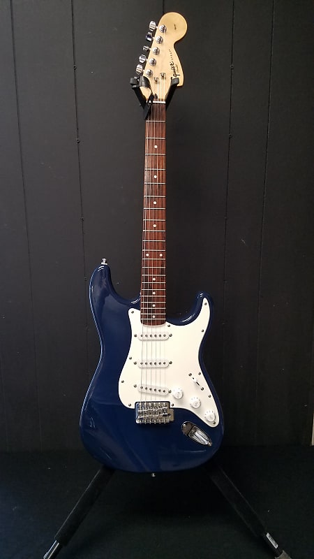 Fender Squier Affinity Strat 2003 Navy Blue | Reverb