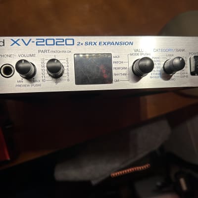 Roland XV-2020 64-Voice Expandable Digital Synthesizer Module 2002 - 2004 - Silver