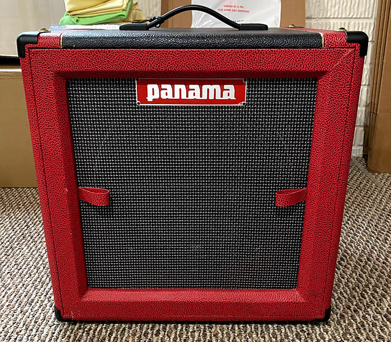 Panama Guitars Tonewood Series 1x12 Speaker Cabinet Red image 1