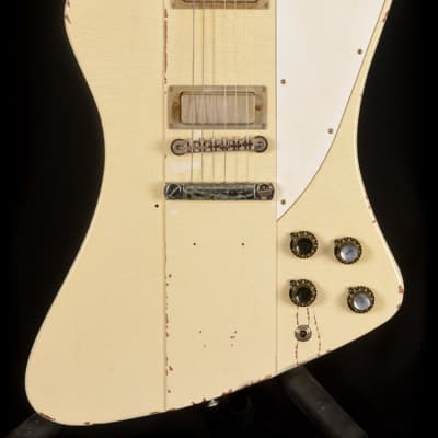 Gibson Custom Shop Murphy Lab '64 Johnny Winter Signature Firebird V 2021 Polaris White Aged - 123 of 125 for sale