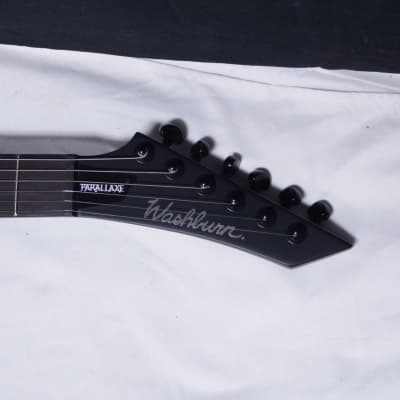 WASHBURN Parallaxe V26 electric guitar NEW Carbon Black with Gig Bag - V 26 image 5