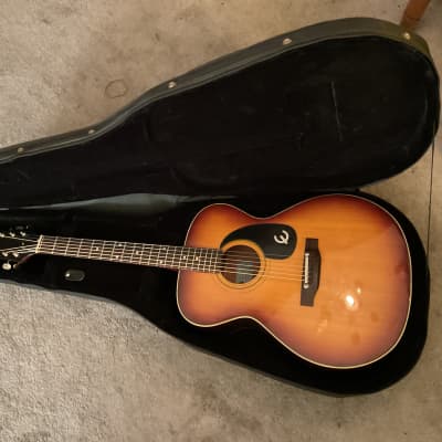 Epiphone FT-130SB Caballero Acoustic Guitar 1970’s  w/Soft Case for sale