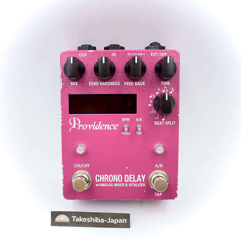 ギター Providence CHRONO DELAY 機材】Providence CHRONO DELAY ラルクコピーに最高なディレイ