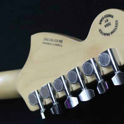 Custom Painted and Upgraded Fender Squier Aged and Worn With