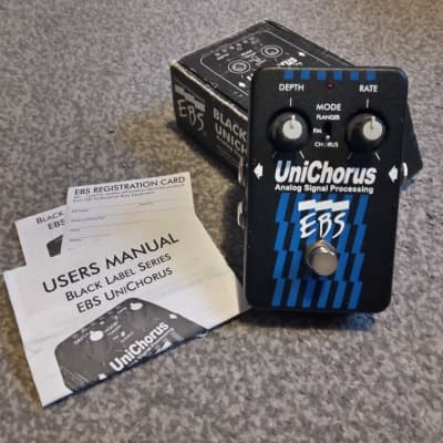 EBS Uni Chorus Analog Signal Processing Chorus Flanger Guitar