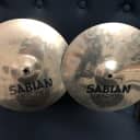 Sabian 13" AAX Stage Hi-Hat Cymbals Used