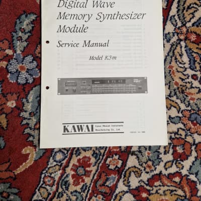 Kawai K3m Schematics /Service Manual/ Service Notes Original