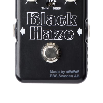 EBS EBS-BH Black Haze Overdrive/Distortion Pedal for sale