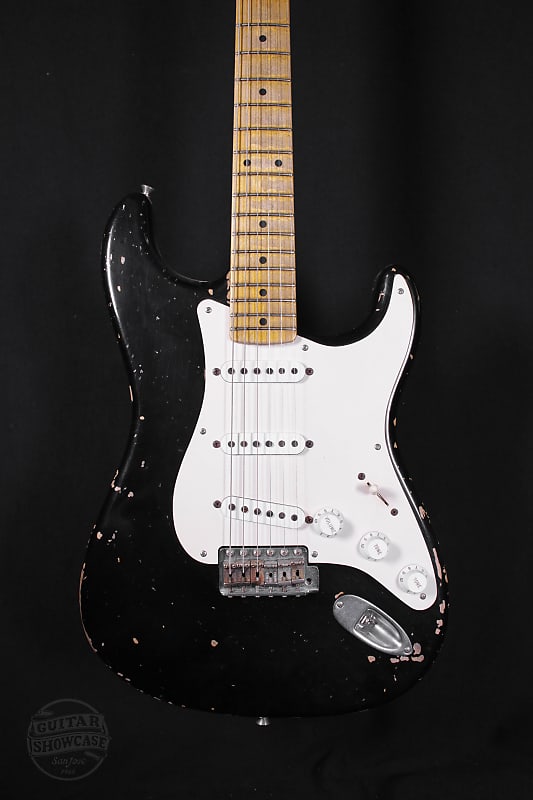 ★★Custom HardRelic Blackie Stratocaster★ Fender Custom Shop Journeyman Relic Eric Clapton Signature
