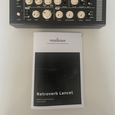 Vermona Retroverb Lancet Spring Reverb 2020 - Black | Reverb