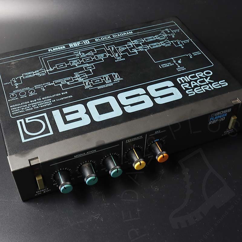 Boss RBF-10 Micro Rack Series Flanger | Reverb