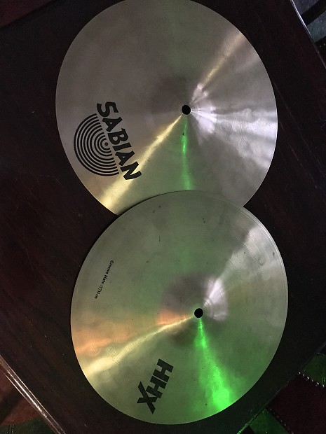 Sabian 13" HHX Groove Hi-Hat Cymbals (Pair) image 1
