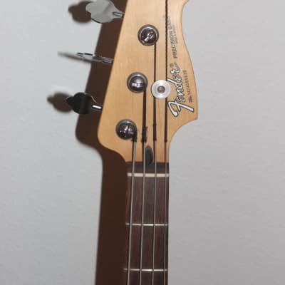 Fender Standard Precision Bass Black/White image 3