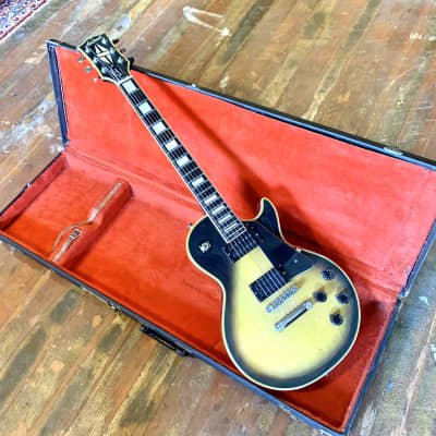 1976 Aria Pro II Japan LC-500 Les Paul Custom (Black/Ebony