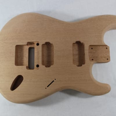 USA Custom Guitars (USACG) body for Warmoth/Fender Stratocaster/Strat - 5A  Quilt Maple + Mahogany | Reverb