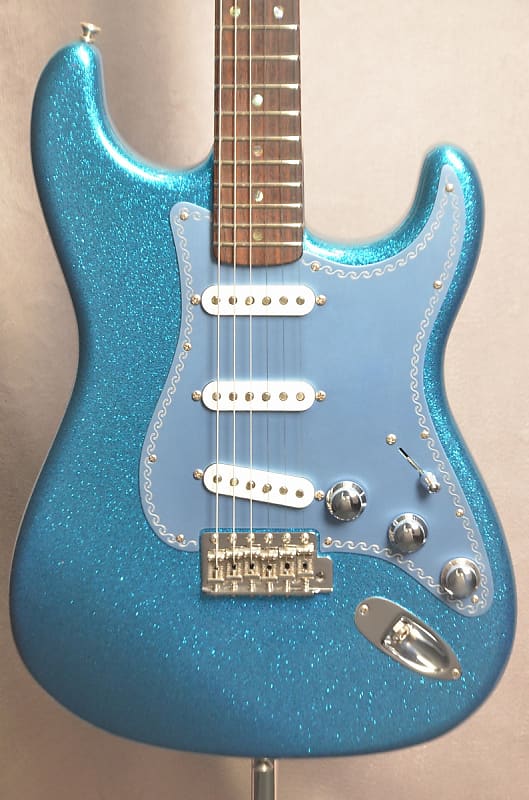 Fender Custom Shop Yamano 120th Anniversary Model Stratocaster Blue Sparkle Finish image 1