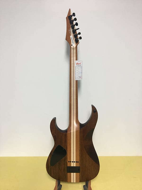 Cort X-LTD 16 OTBK Thru-neck Guitar EMG's 2017 Open Pore