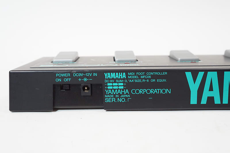 SALE Ends Mar 11] YAMAHA MFC06 MIDI FOOT CONTROLLER Battery