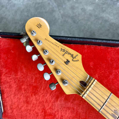 Fender Stratocaster ST-57 c 1980’s Sunburst original vintage H serial MIJ Japan E Jv image 7