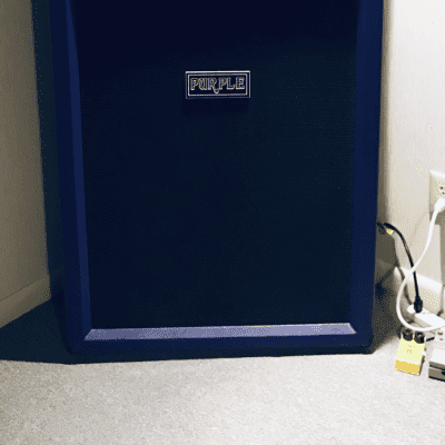 Electric Amp 612 Cabinet 2016 Purple Tolex image 2