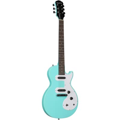 Epiphone Les Paul Melody Maker E1 Electric Guitar, Turquoise image 4