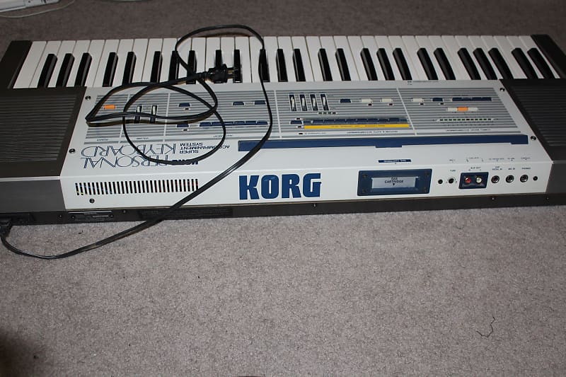 Korg SAS-20 Personal Keyboard 1983 Analog presets w