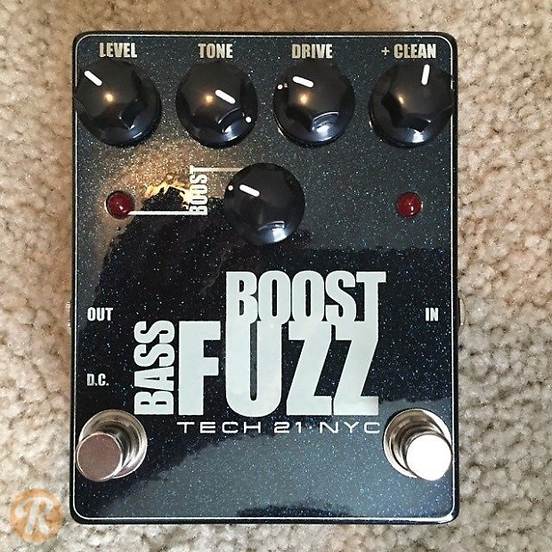 Tech 21 Bass Fuzz Boost | Reverb