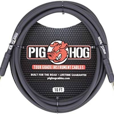 PIG HOG 10FT 1/4" - 1/4" 8MM INST. CABLE image 1