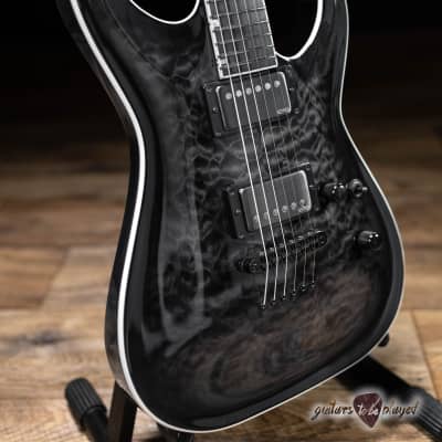 ESP E-II Horizon NT-II EMG Guitar w/ Case – See Thru Black Sunburst image 3